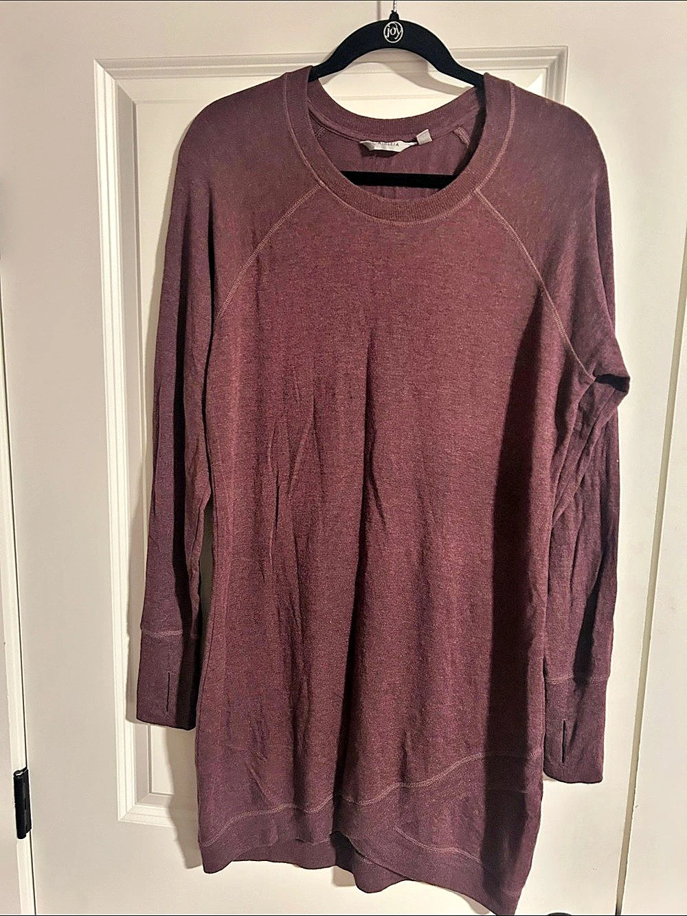 Athleta Long Sleeve Tunic in Purple Size Medium Like New
